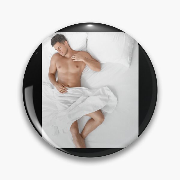 Item preview, Sleeping Hunk Man designed and sold by Real-World-Tees.