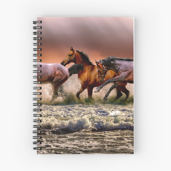 Item preview, Wild Horses running ashore designed and sold by InHerits.
