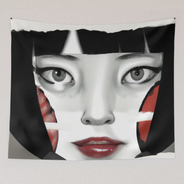 Item preview, portrait of an asian child designed and sold by optimusprime39.