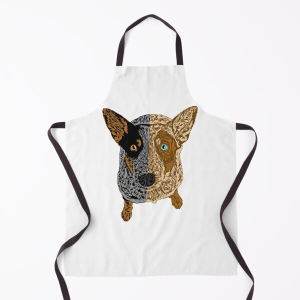 Item preview, Sitting Blue/Red Heeler (Australian Cattle Dog) Heeling Heeler designed and sold by sidehustledog.