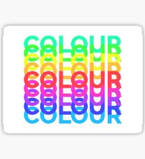 COLOUR Sticker