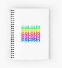 COLOUR Spiral Notebook