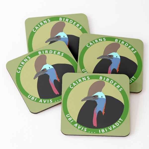 Item preview, Cairns Birders with motto and Cassowary designed and sold by CairnsBirders.