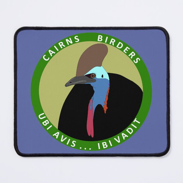 Item preview, Cairns Birders with motto and Cassowary designed and sold by CairnsBirders.