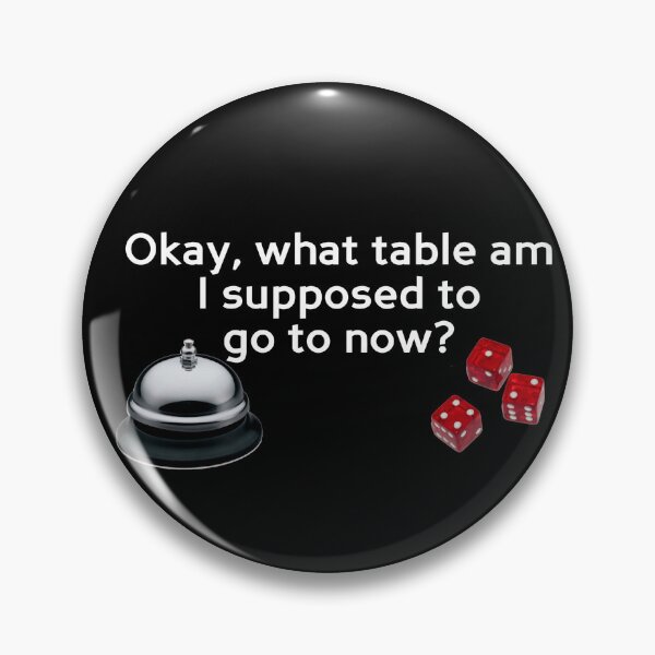 Item preview, What table am I supposed to go to now? For DARK background BUNCO Babes of Baneberry  design designed and sold by Mark Howard.