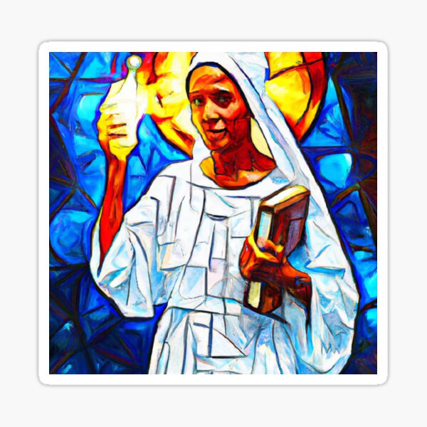 &ldquo;Parable of the Ten Virgins ለ&rdquo; Sticker for Sale by ZebibArt | Redbubble
