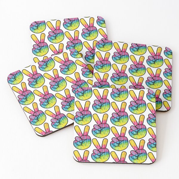 Item preview, colorful victory peace finger sign designed and sold by iTrending.