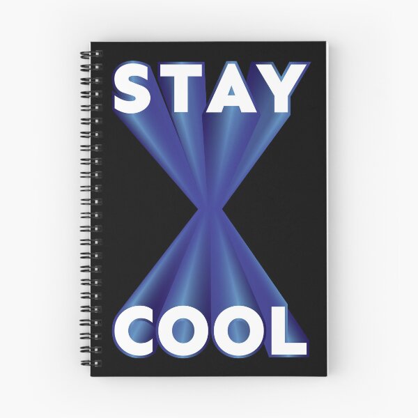Item preview, Stay Cool 3D text blue hour glass designed and sold by hockeng.