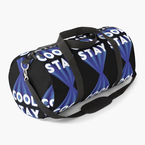 Item preview, Stay Cool 3D text blue hour glass designed and sold by hockeng.