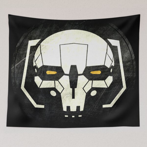 Item preview, Battletech Atlas Skull designed and sold by A1cibiades.