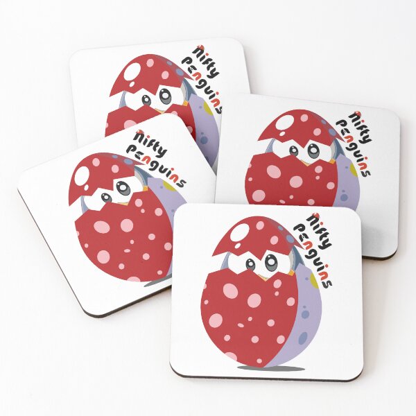Item preview, Cute Penguins in Colorful Eggshells - Collection N. 14 designed and sold by NiftyPenguins.