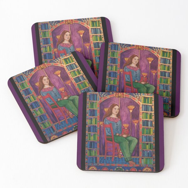 Item preview, Seshat, Egyptian Goddess of reading  designed and sold by Goddessart.