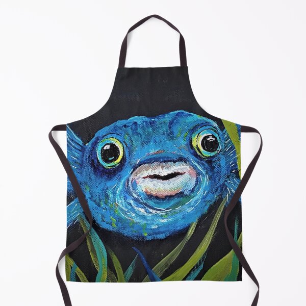 Item preview, Blue Puffer Fish Fun designed and sold by KVELKY.