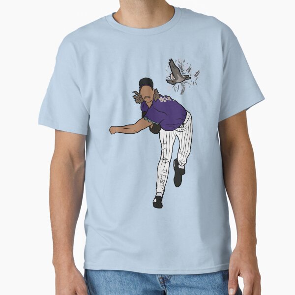Item preview, Randy Johnson Hits The Bird designed and sold by RatTrapTees.