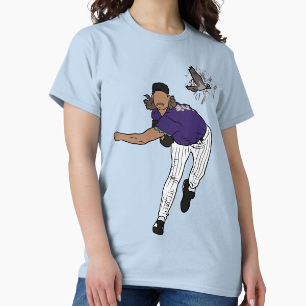 Item preview, Randy Johnson Hits The Bird designed and sold by RatTrapTees.