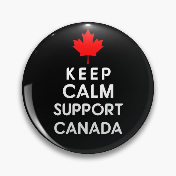 Item preview, Keep Calm And Support Canada designed and sold by Hussain Shirts.