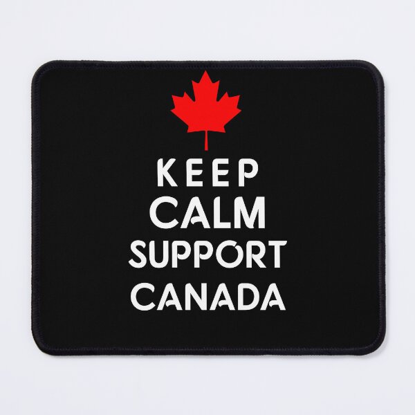 Item preview, Keep Calm And Support Canada designed and sold by Hussain Shirts.