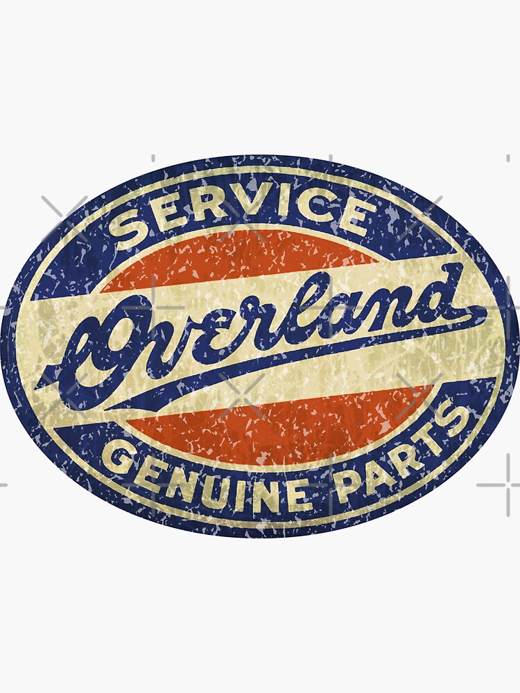 Overland sales service sign Willys by midcenturydave