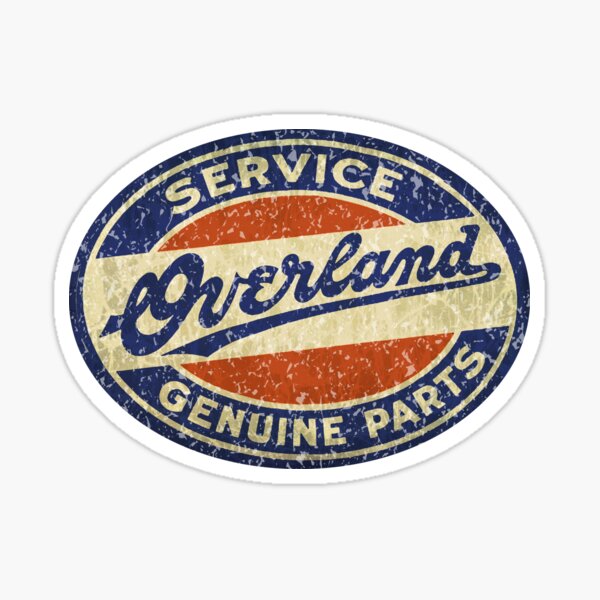 Service de vente par voie terrestre signe Willys Sticker