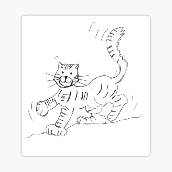 Item preview, Chester the cat designed and sold by Jacinta hunt.