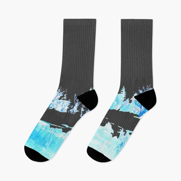 Item preview, Neon Blue Winter Wonderland designed and sold by ChristinasMess.