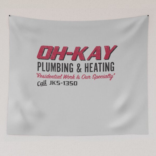 Item preview, OH-KAY Plumbing & Heating - vintage logo designed and sold by Primotees.