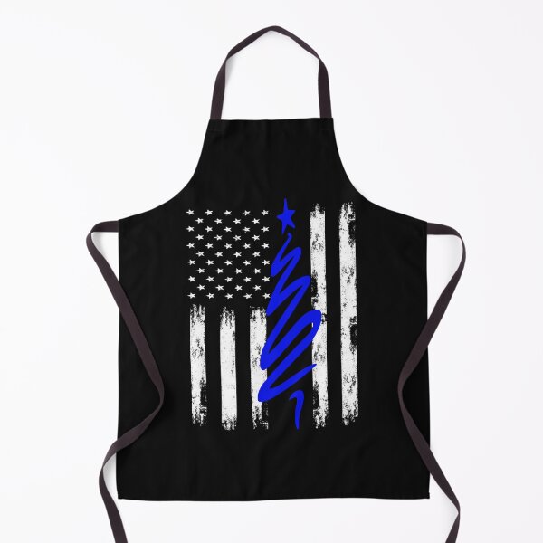 Item preview, Blue Line Christmas Tree Flag designed and sold by Blue Line Hub.