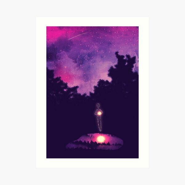 Little lights Art Print