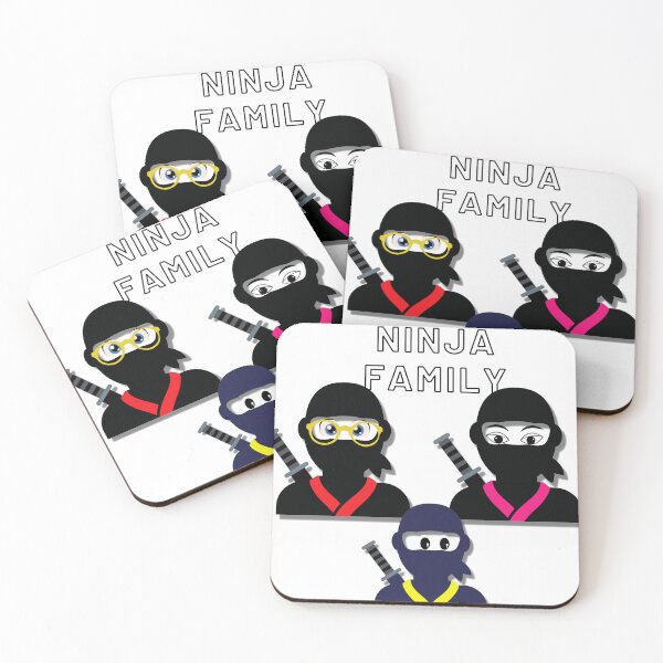 Item preview, The ninja family - three of us designed and sold by dwangarts.