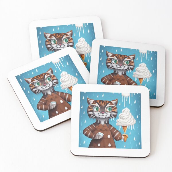 Item preview, happy tiger love ice cream  designed and sold by jaml-12.