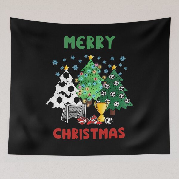Item preview,  Merry Christmas - Soccer Ball Christimas Trees designed and sold by Georgy09.