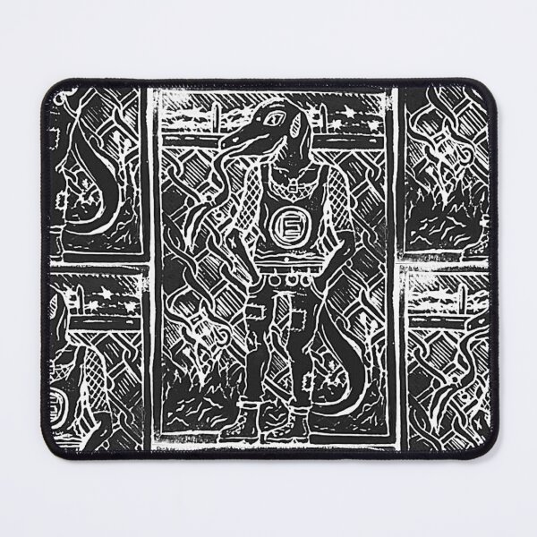Item preview, Equality Lizard Linocut Print designed and sold by Soaked-N-Bleach.