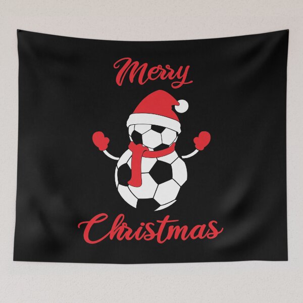 Item preview,  Merry Christmas - Soccer Ball Snowman designed and sold by Georgy09.