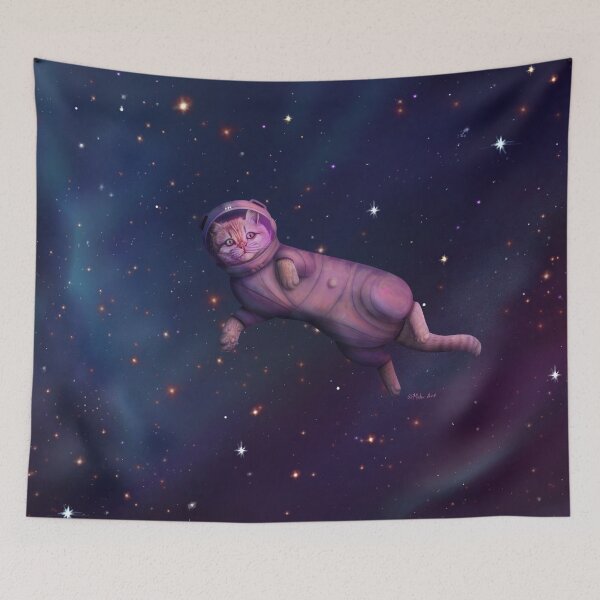 Item preview, Space cat designed and sold by Mehu.