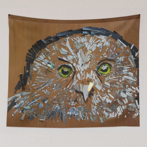 Item preview, Silver Morepork designed and sold by lizdomett.