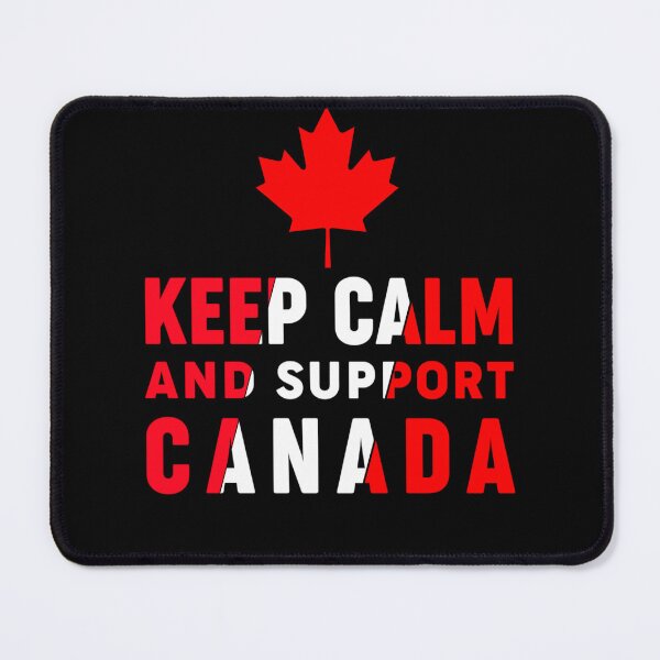 Item preview, Keep Calm And Support Canada designed and sold by Hussain Shirts.
