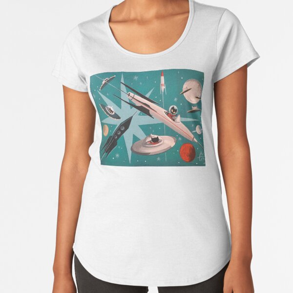 Kitty Stardust Premium Scoop T-Shirt