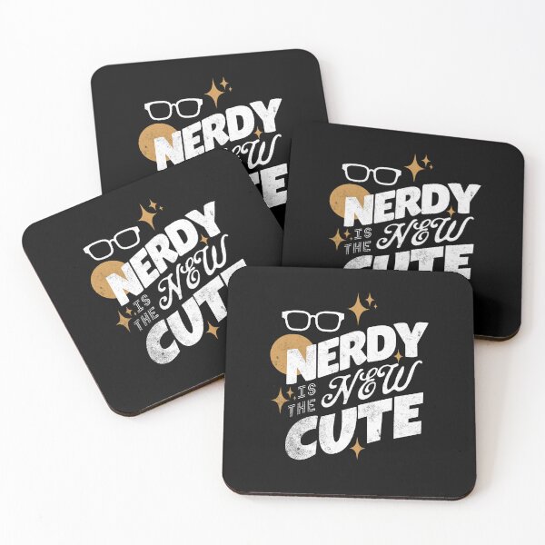Item preview, Nerdy is the new cute designed and sold by simonlidesign.