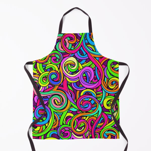 Item preview, Colorful psychedelic swirls in free and Crazy Design designed and sold by Alondra.