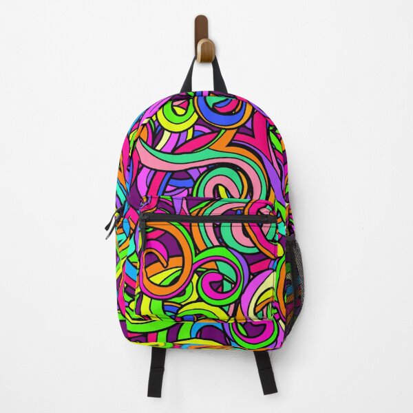 Item preview, Colorful psychedelic swirls in free and Crazy Design designed and sold by Alondra.