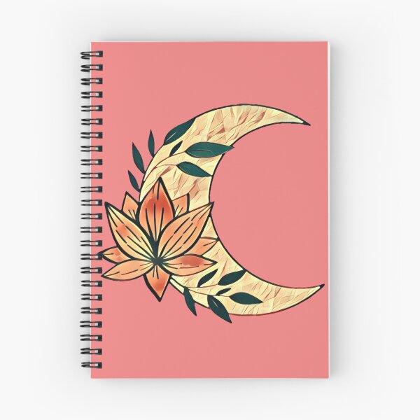 Item preview, Lotus and the Paper Moon - Moon Graphics designed and sold by MistyMorningsOR.