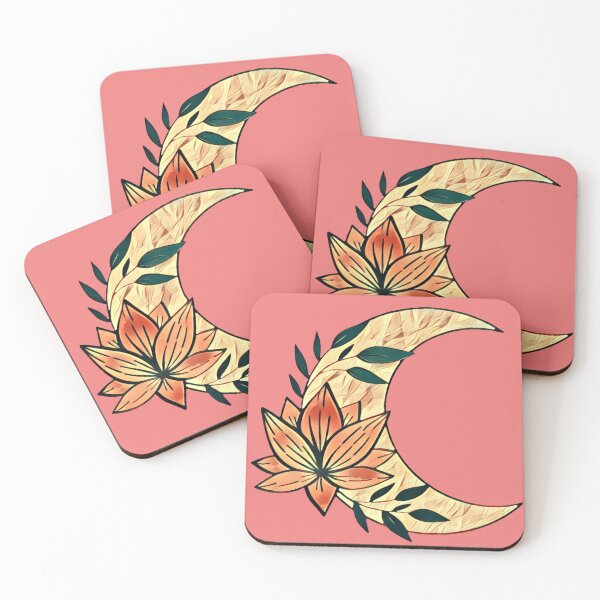 Item preview, Lotus and the Paper Moon - Moon Graphics designed and sold by MistyMorningsOR.