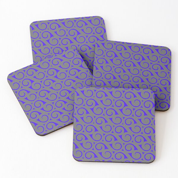 Item preview,  Blue Gray Wave Nautical 3 of 4 designed and sold by ChristinasMess.