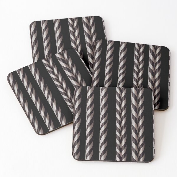 Item preview, Black and White Candy Canes - Gothic Christmas designed and sold by VampyreZen.