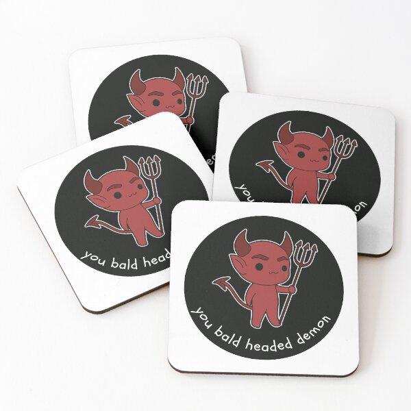 Item preview, "You bald headed demon" - M'baku designed and sold by MerlinsHut.