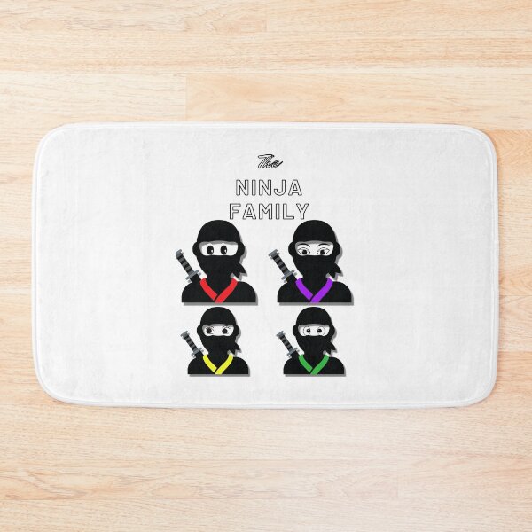 Item preview, The ninja family - four of us designed and sold by dwangarts.