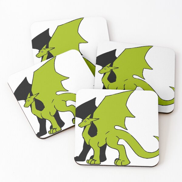 Item preview, dragon standing designed and sold by Emma Lang.