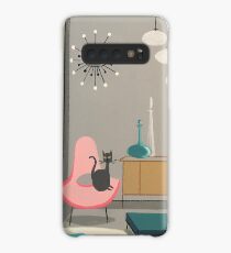 cat in room Case/Skin for Samsung Galaxy