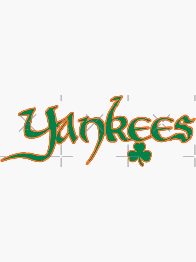 Yankees Irish (New York Yankees) Sticker for Sale by LockedUp