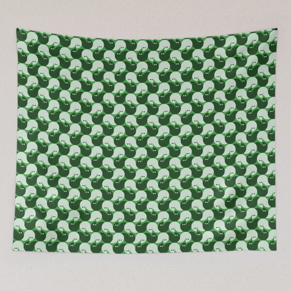 Item preview, Geometric Pattern: Quarter Circle Fox: Emerald Dark designed and sold by Red Wolf.